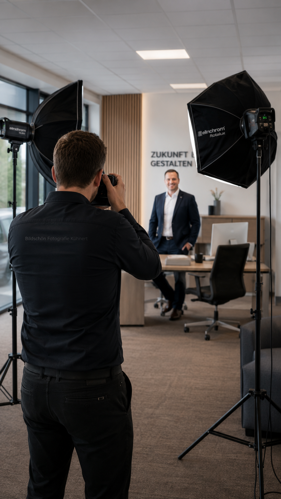 Bildschön Fotografie bei einem Kundentermin